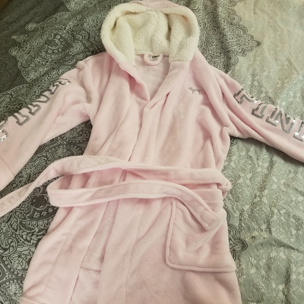 Victoria secret pink robe